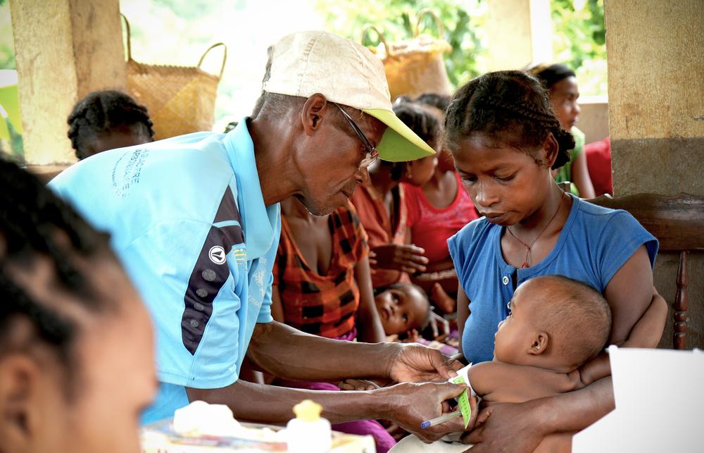 MSF treating malaria in Madagascar