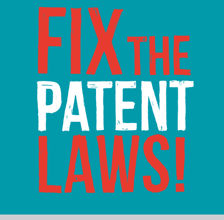 Fix the patent laws