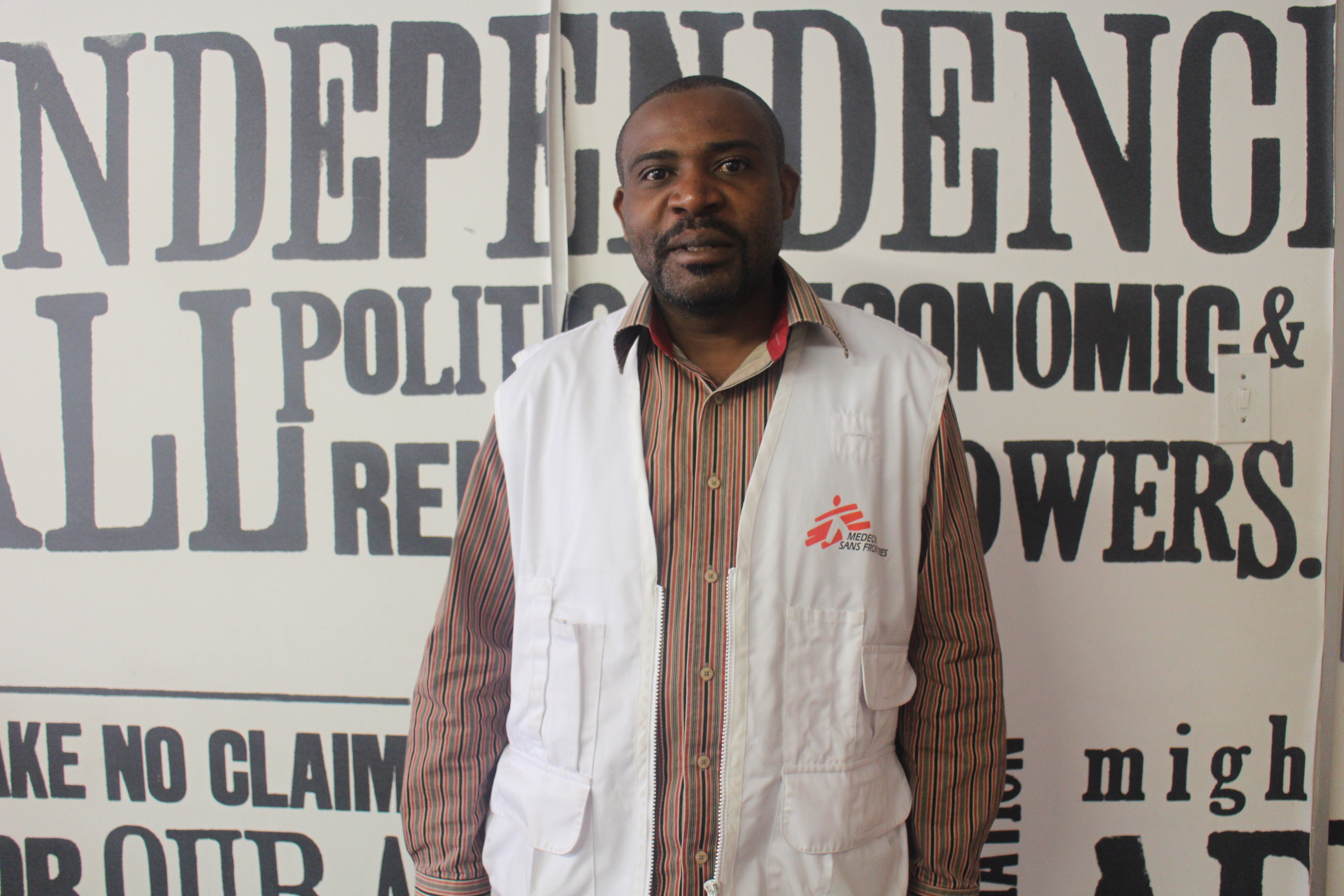 Adolphe Masu. Photo: Thandiwe McCloy