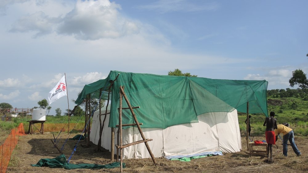 Refugee camp in the Gambella region, Ethiopia. Photo: Adrien Guignard