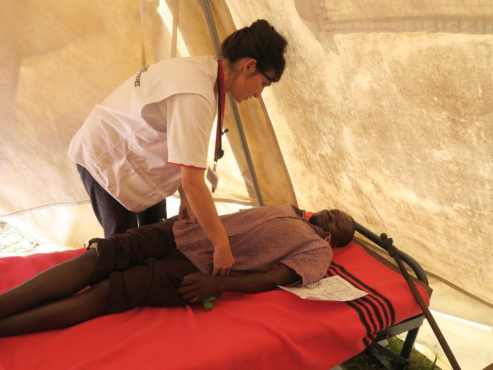Chimanimani. MSF doctor