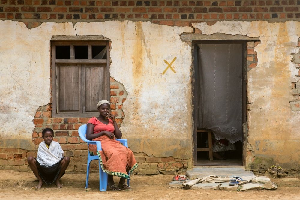 Democratic Republic of Congo street scene