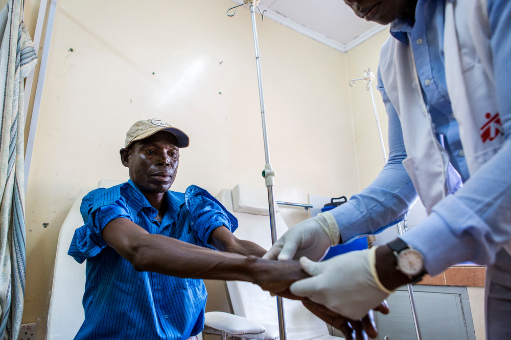 Advanced HIV care in Homa Bay in Kenya.