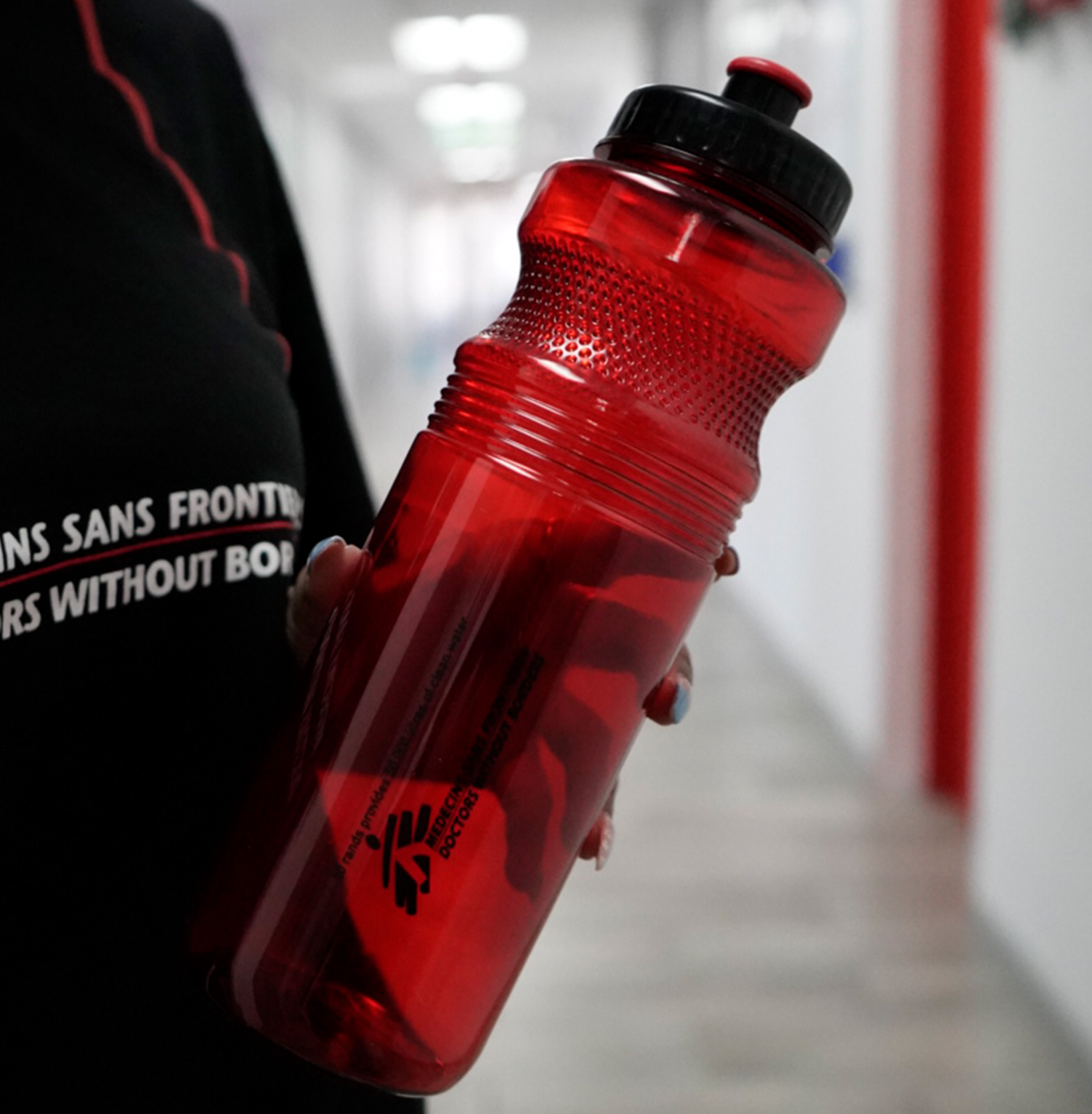 MSF water bottle (Red)