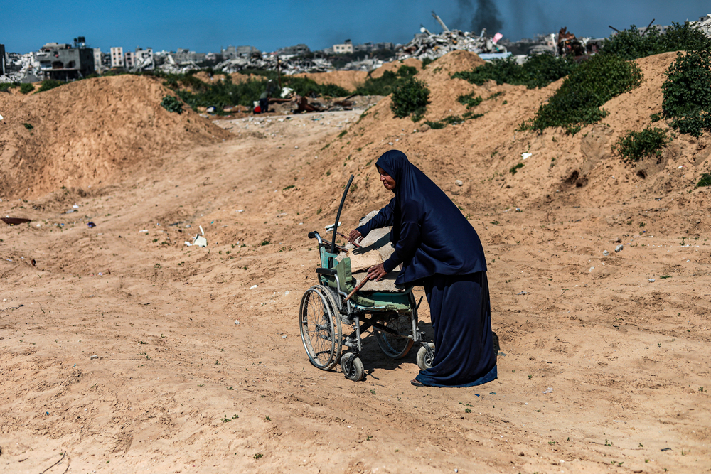 MSF, Doctors Without Borders, Displacement in Gaza