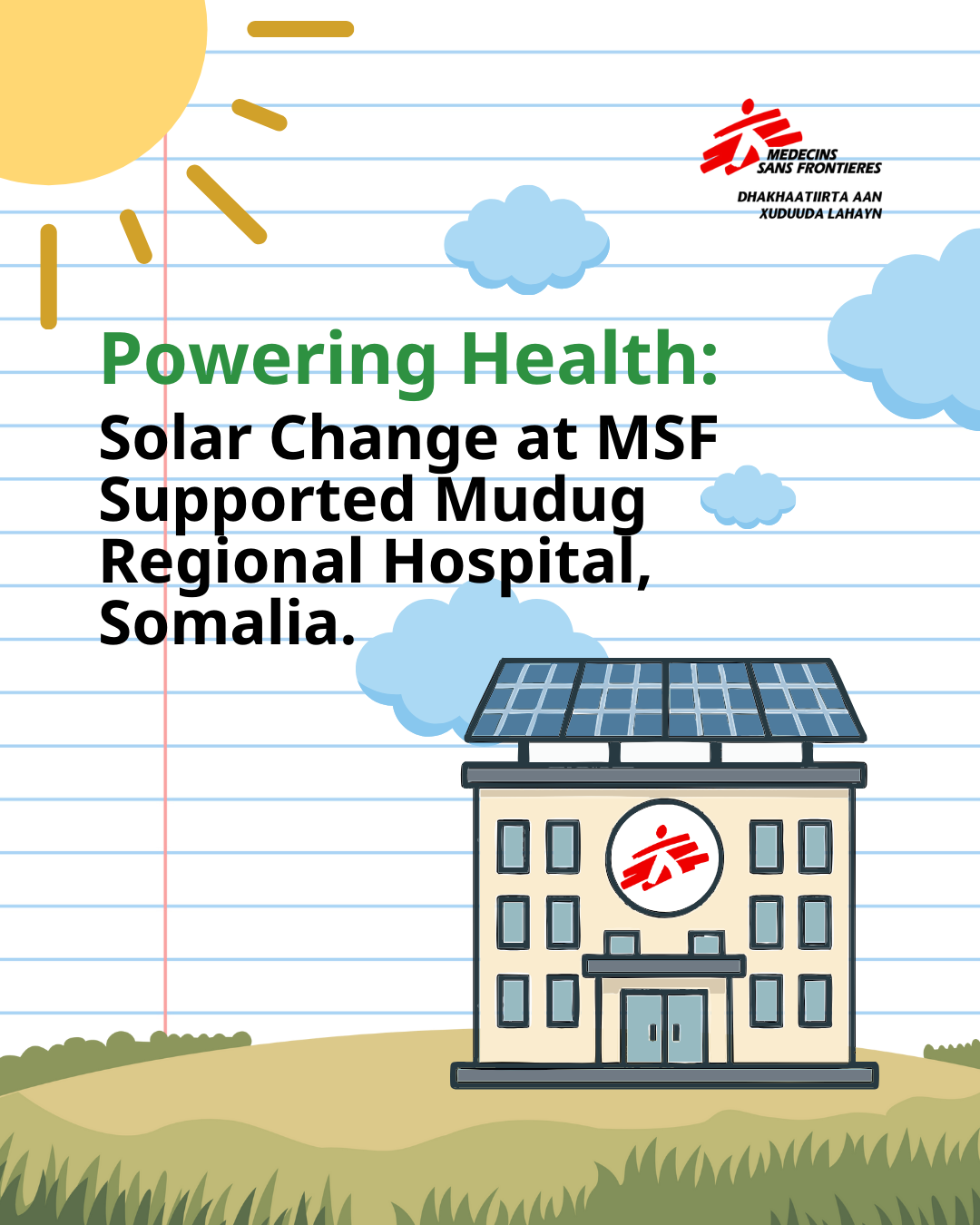 Doctors Without Borders, MSF, Green initiative