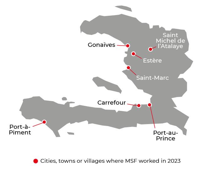 MSF in Haiti 2023