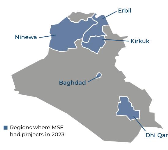 MSF in Iraq 2023
