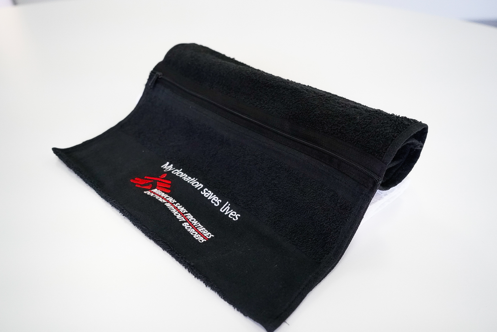 MSF Gym Towel (Black)