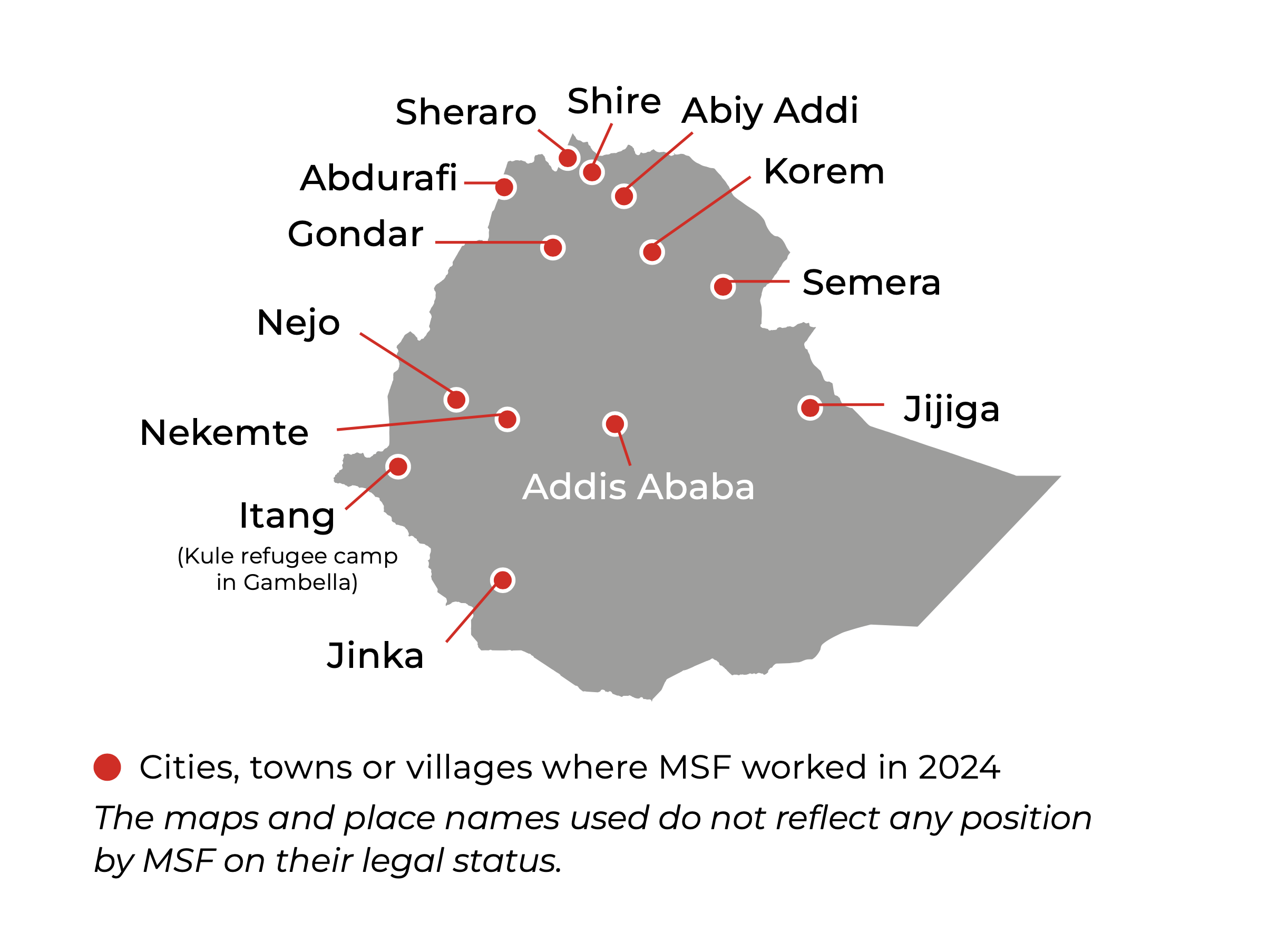 MSF, Doctors Without Borders, MSF activities in Ethiopia