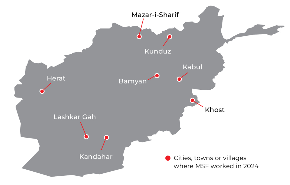 MSF, Doctors Without Borders, MSF activities in Afghanistan
