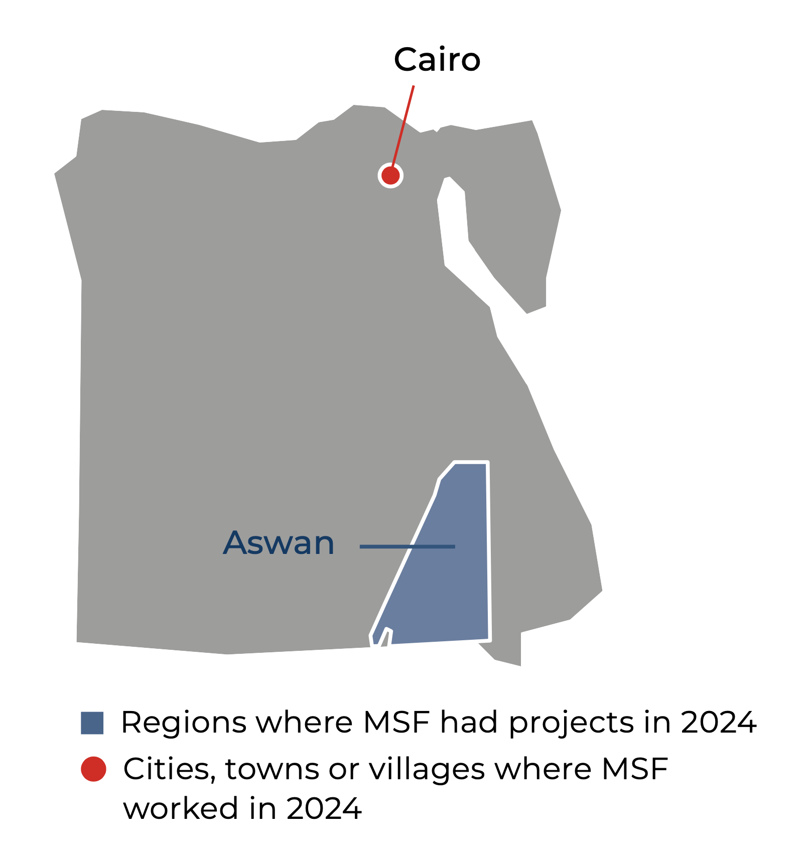 MSF, Doctors Without Borders, MSF activities in Egypt