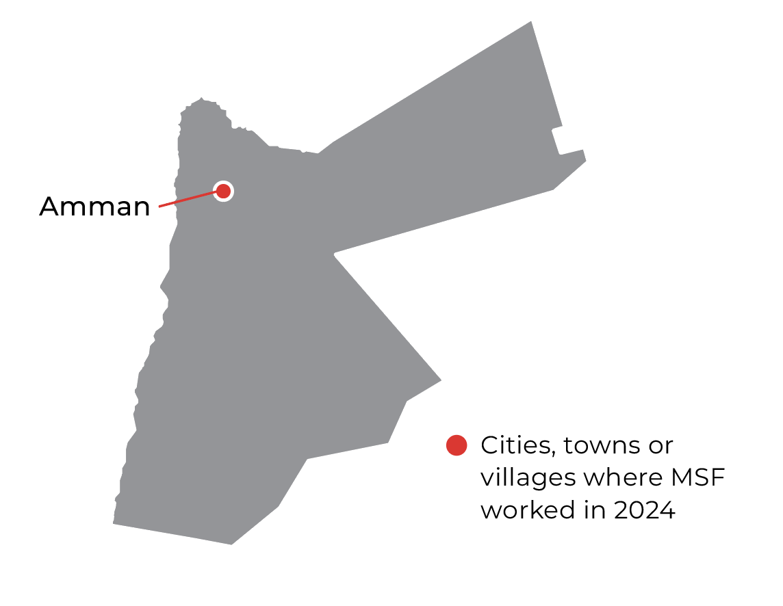 MSF, Doctors Without Borders, MSF activities in Jordan