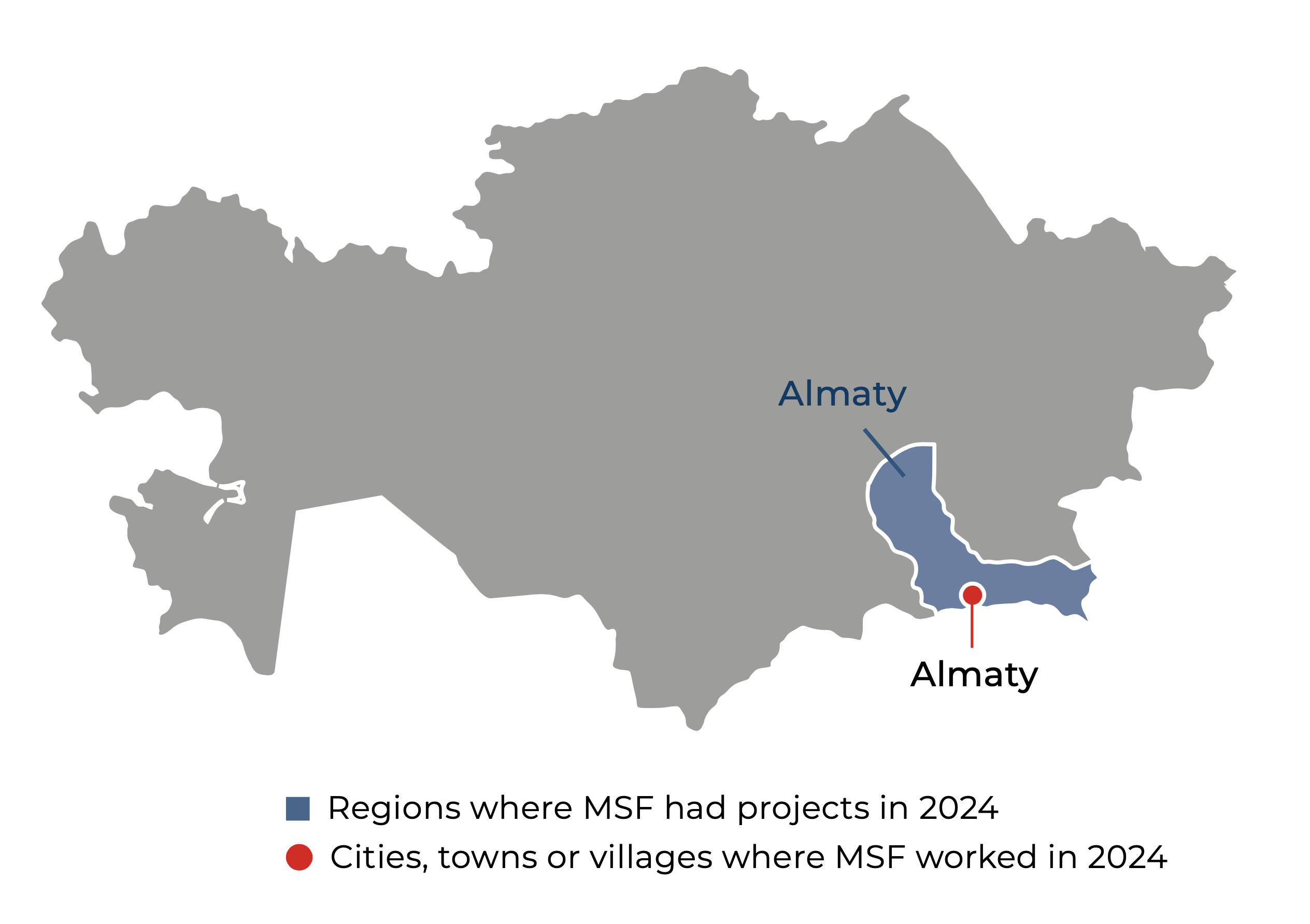 MSF, Doctors Without Borders, MSF activities in Kazakhstan