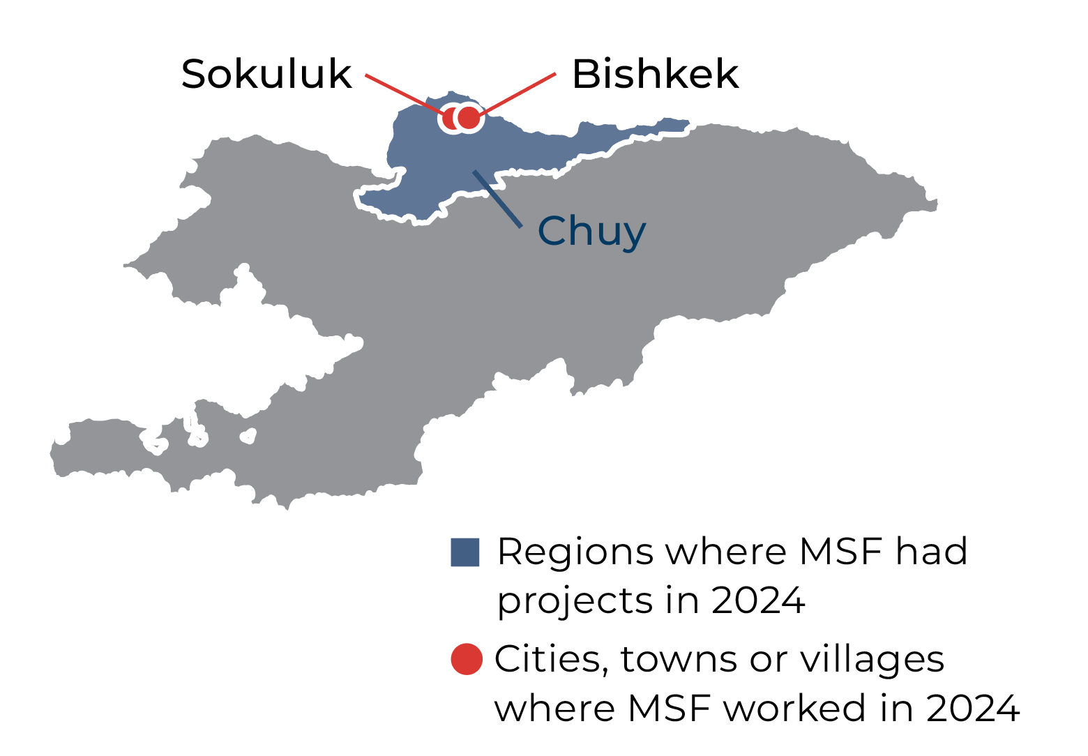 MSF, Doctors Without Borders, MSF activities in Kyrgyzstan