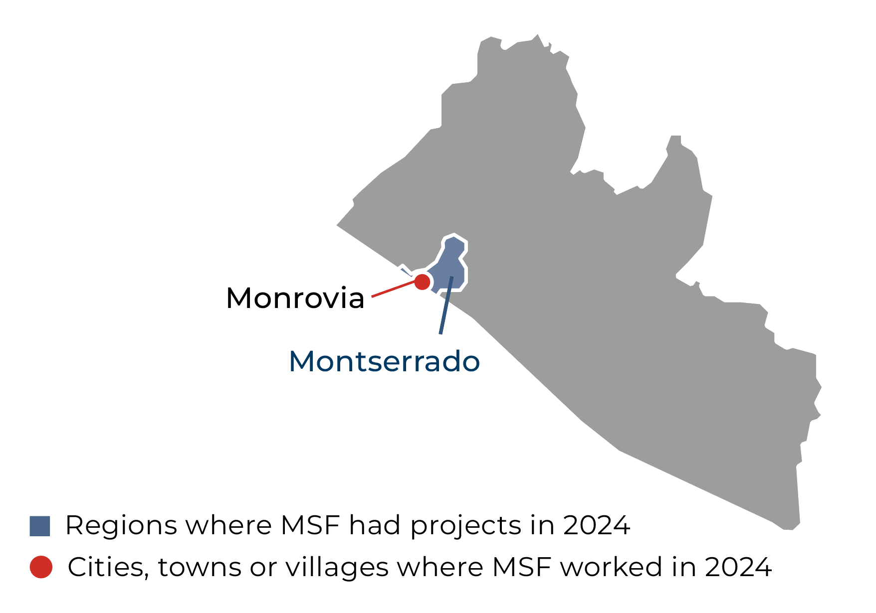 MSF, Doctors Without Borders, MSF activities in Liberia
