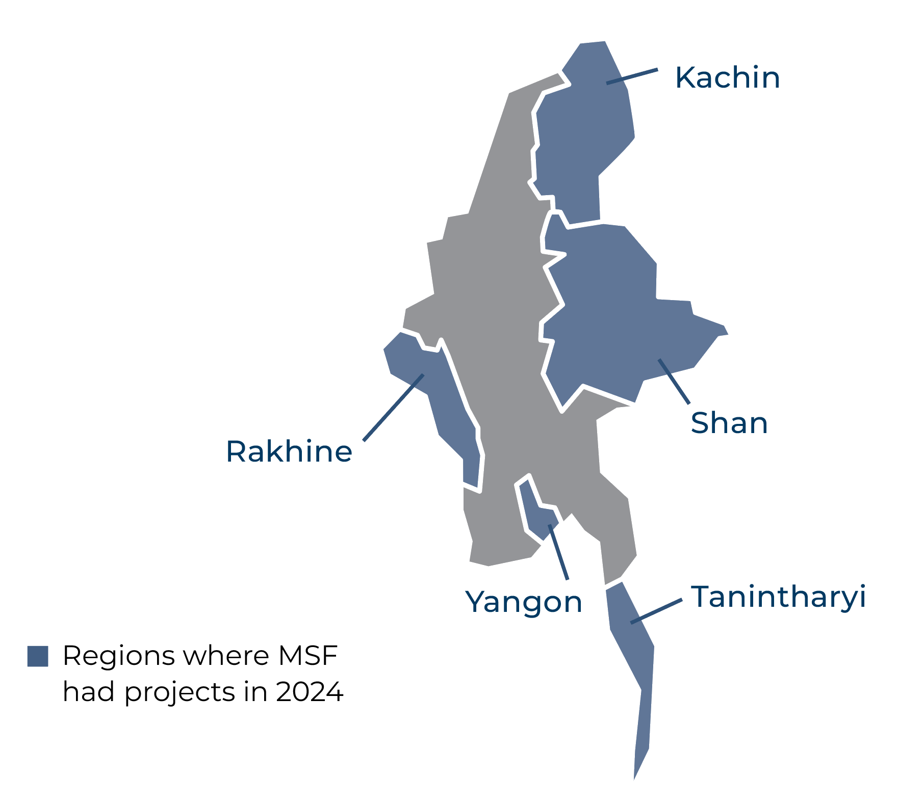 MSF, Doctors Without Borders, MSF activities in Myanmar