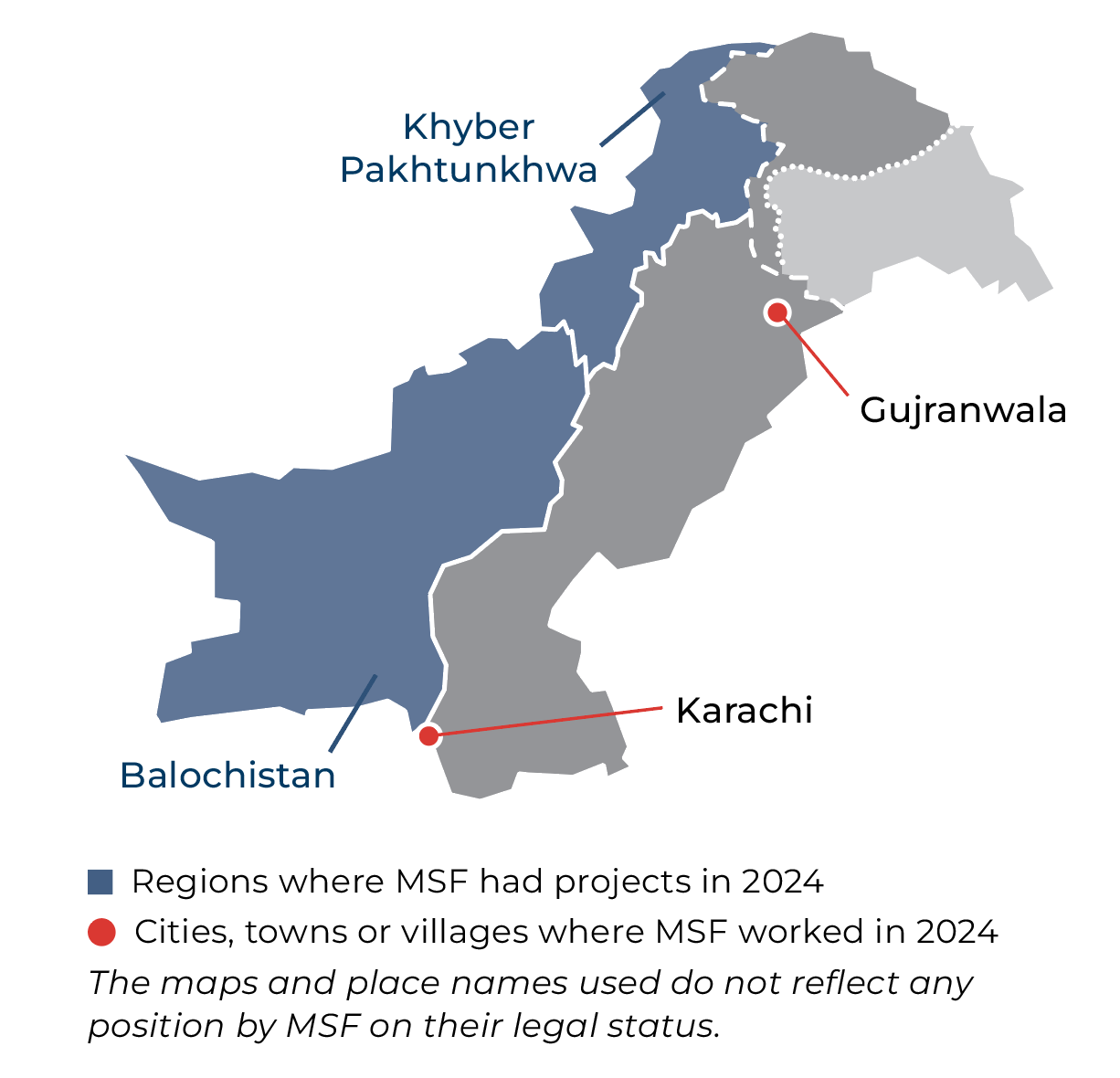 MSF, Doctors Without Borders, MSF activities in Pakistan