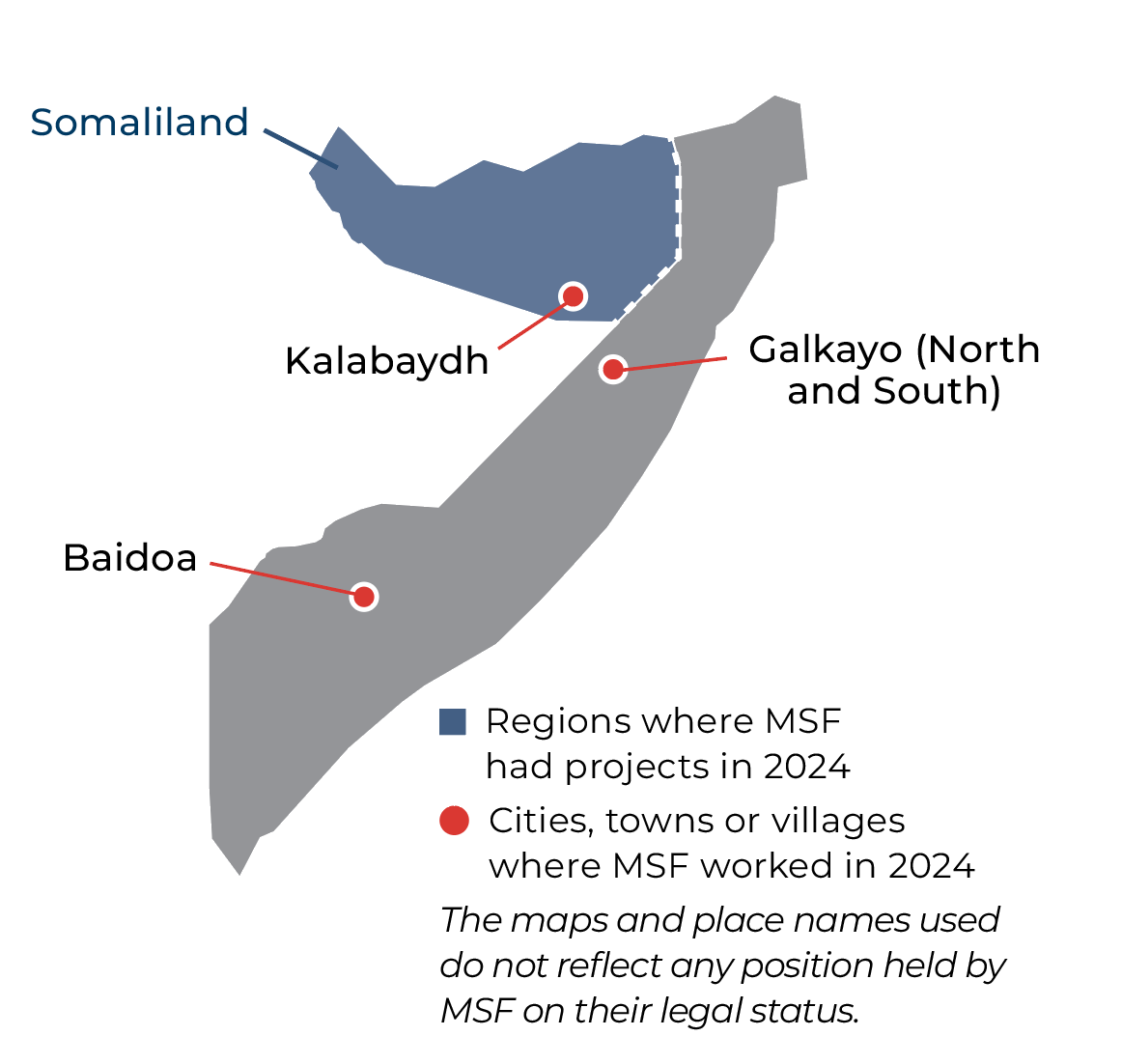 MSF, Doctors Without Borders, MSF activities in Somalia