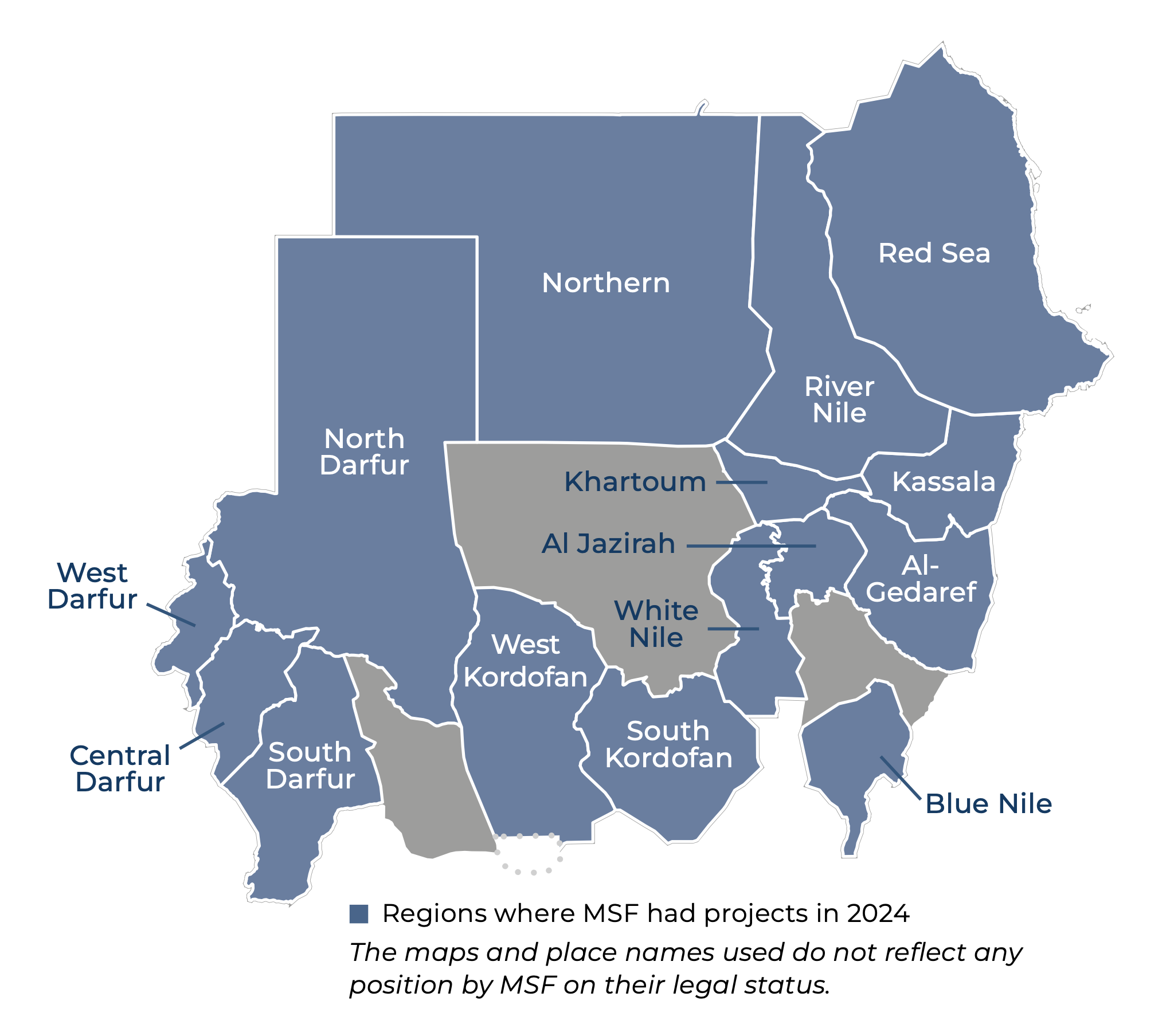 MSF, Doctors Without Borders, MSF activities in Sudan