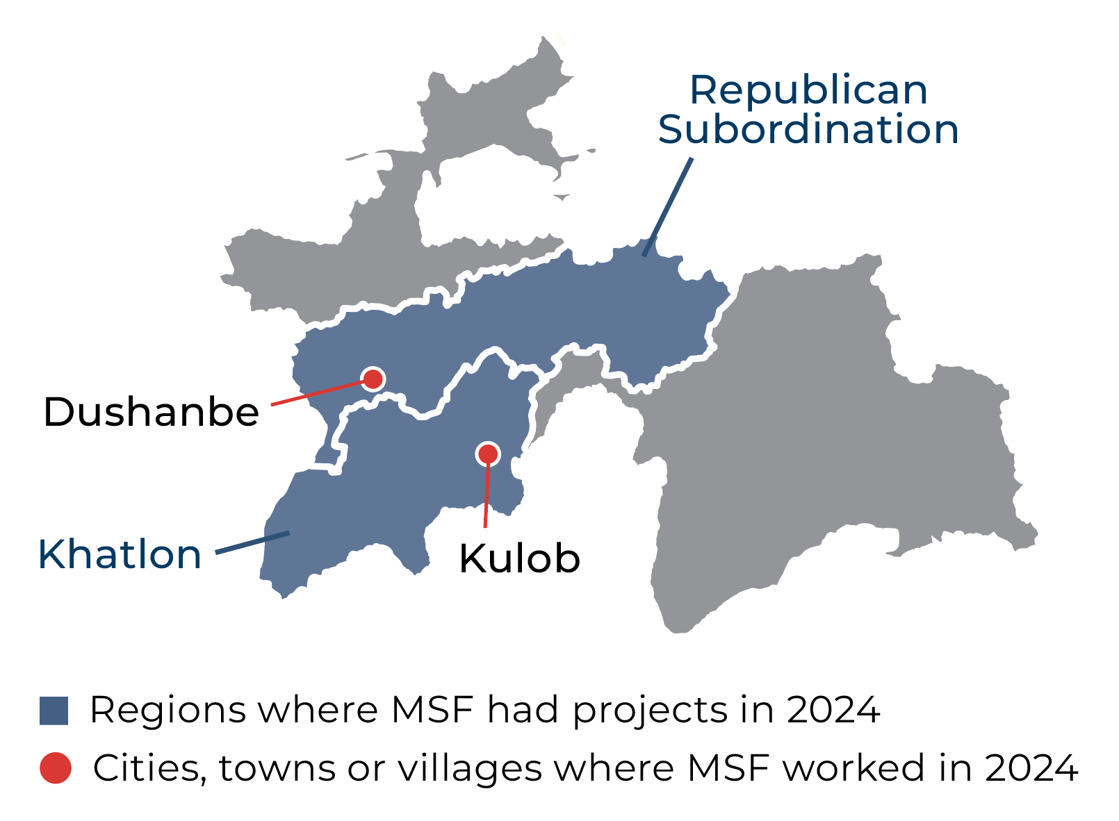 MSF, Doctors Without Borders, MSF activities in Tajikistan