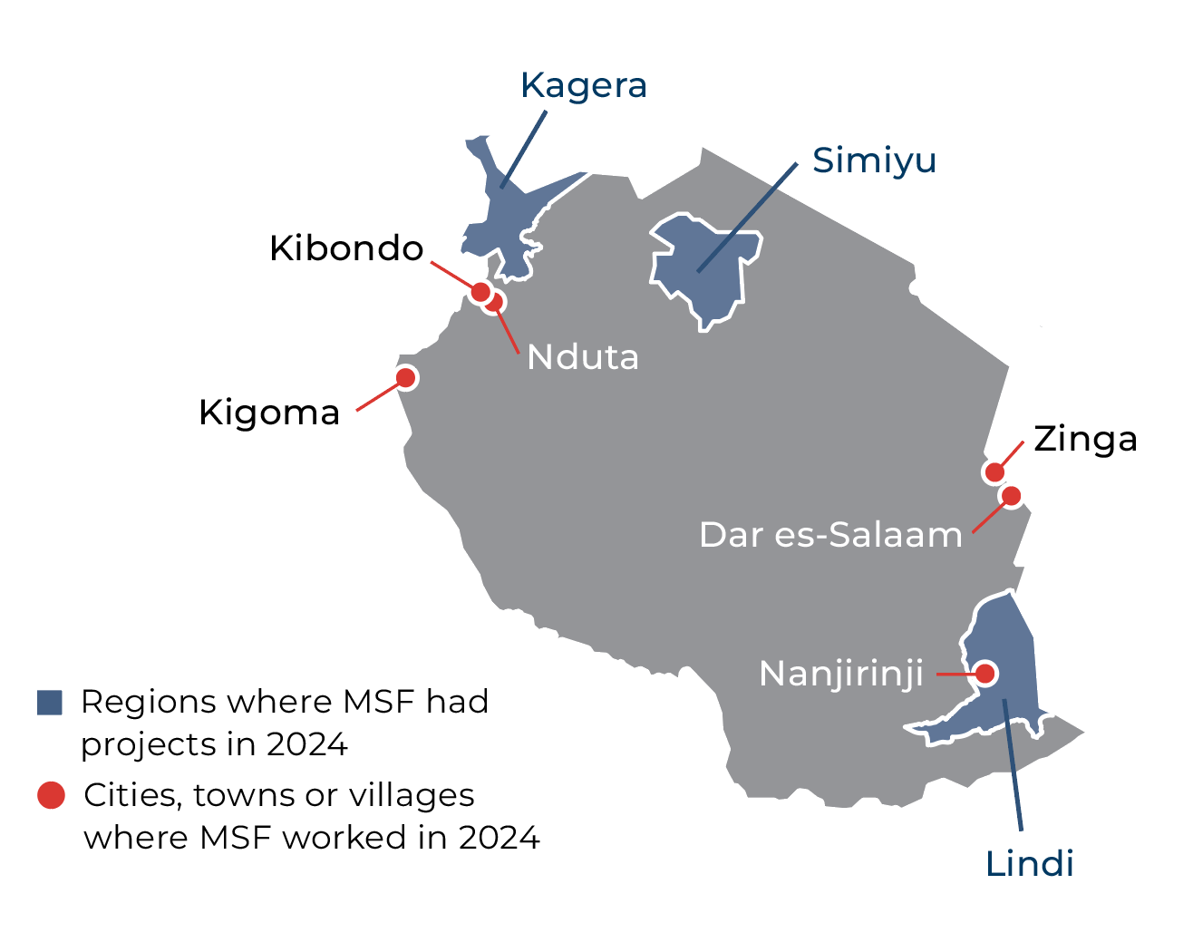 MSF, Doctors Without Borders, MSF activities in Tanzania
