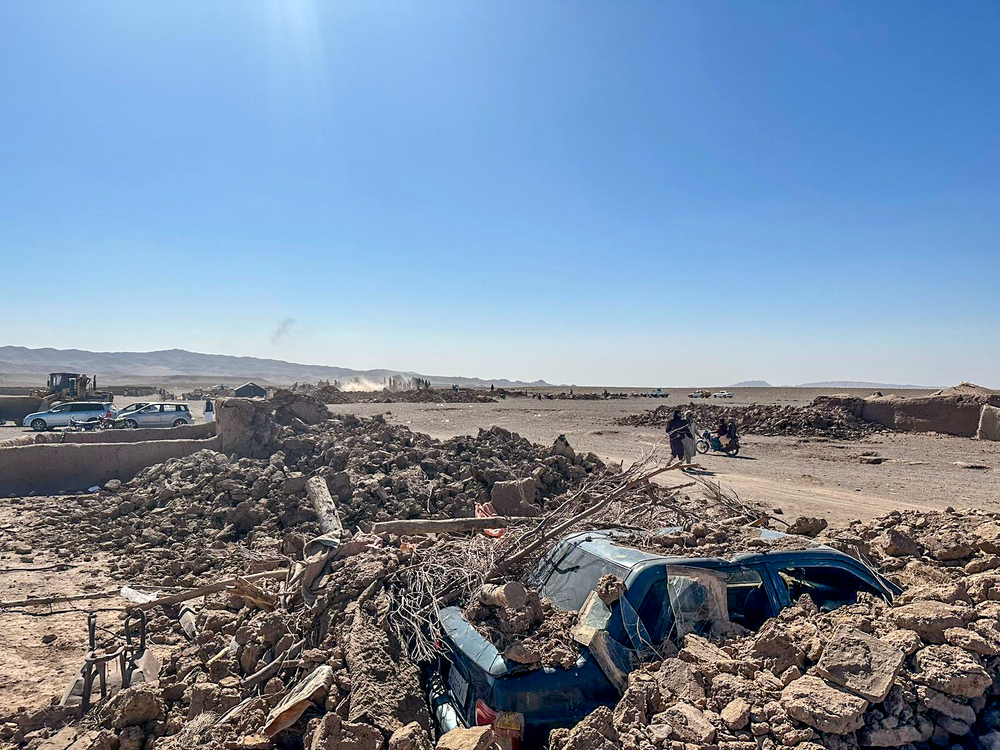 View of Herat area and MSF operations.