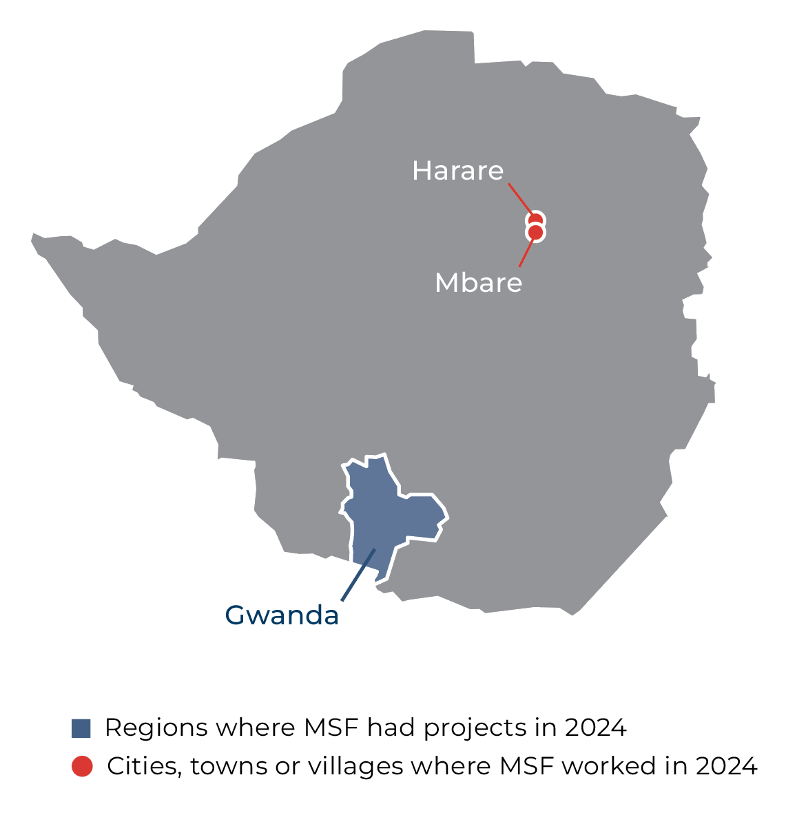 MSF, Doctors Without Borders, MSF activities in Zimbabwe