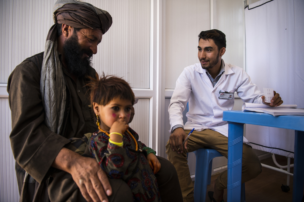 MSF health clinic on the outskirts of Herat city. Afghanistan, August 2019.