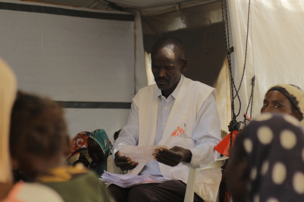 MSF, Doctors Without Borders, Malnutrition in Sudan Zamzam Camp