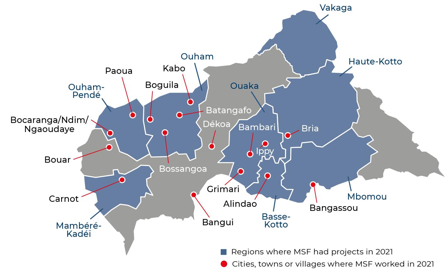 MSF, Doctors without borders, CAR