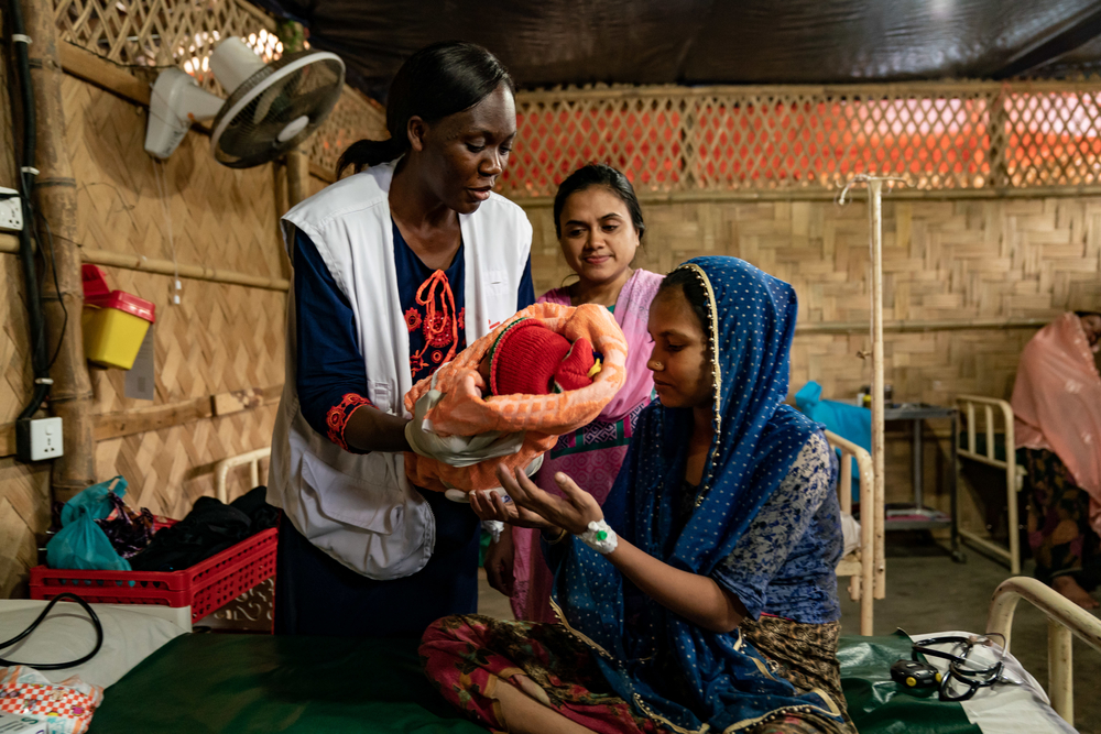 Maternity services in MSF primary health centres in Jamtoli and Hakimpara, Cox’s Bazar, Bangladesh.