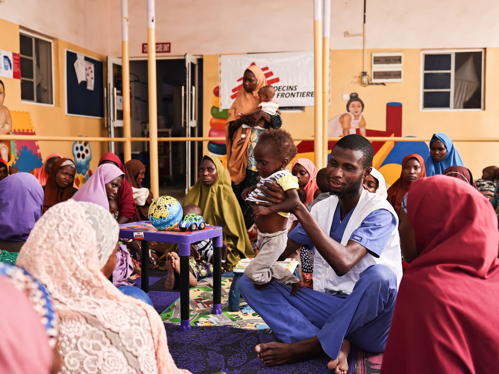 MSF, Doctors Without Borders, Nigeria, Malnutrition