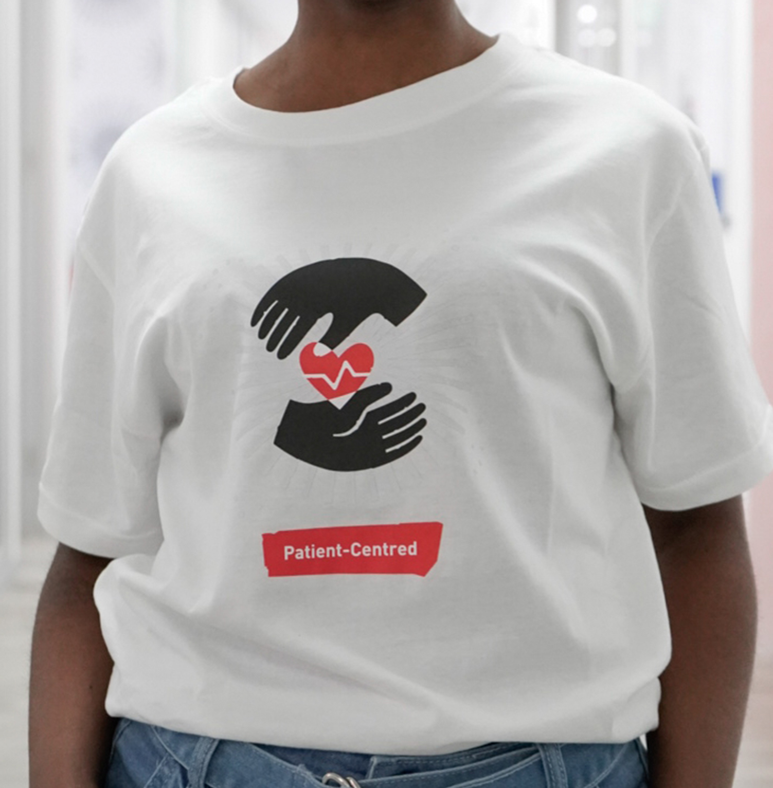 MSF Beneficence round-neck T-shirt white-front