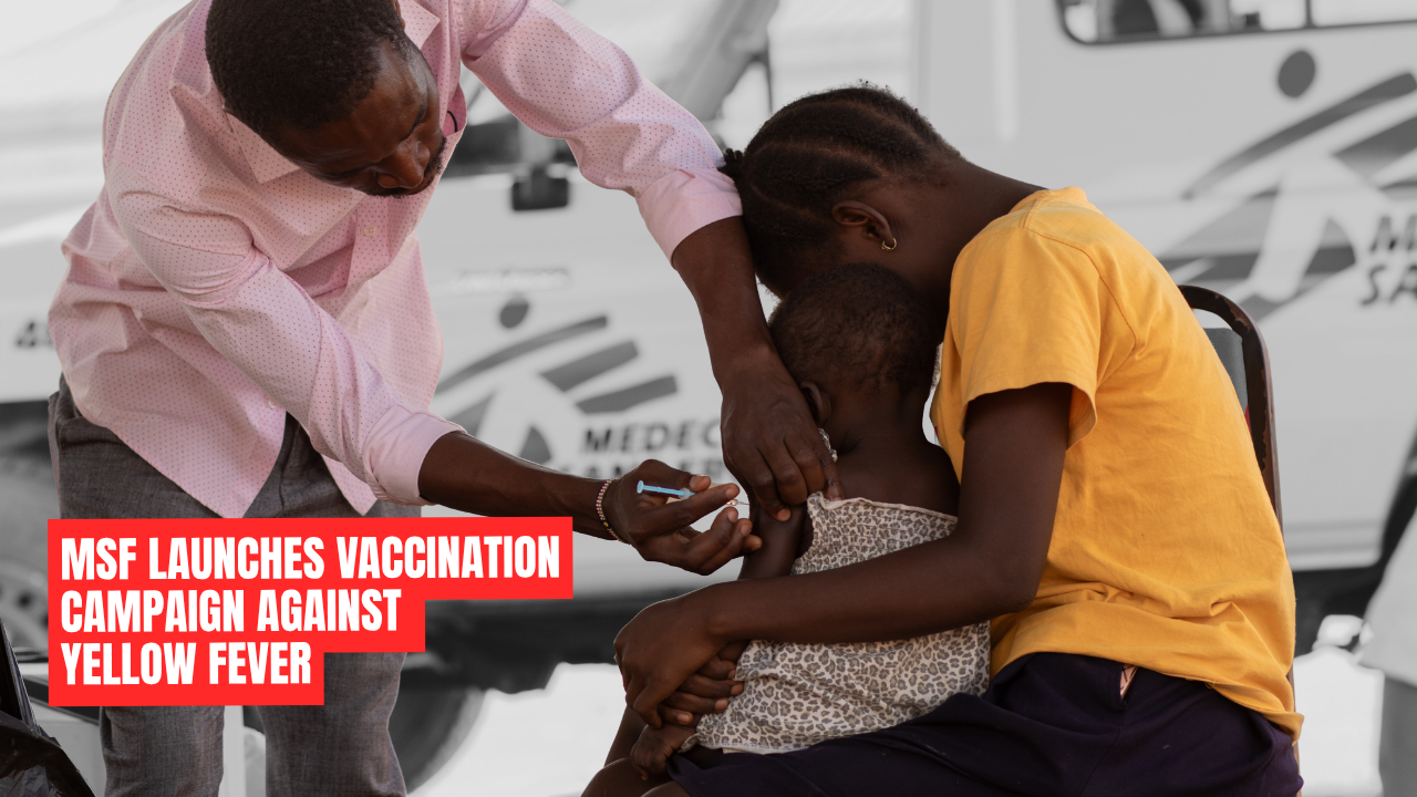 Doctors Without Borders (MSF) vaccination campaign 