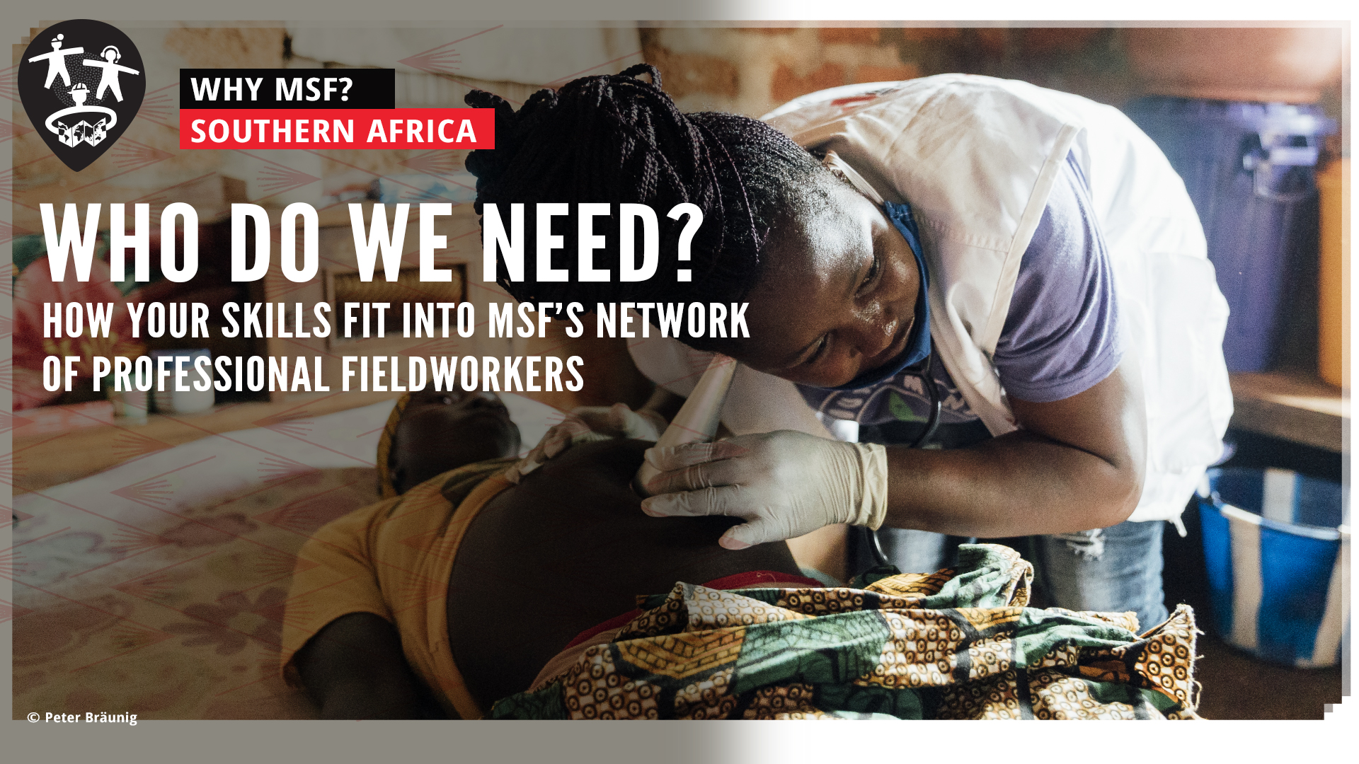 watch this video to find out how you can become an MSF fieldworker