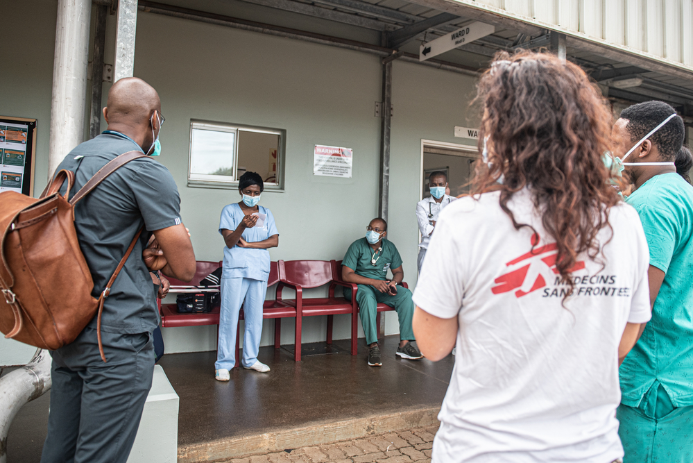 MSF, Doctors Without Borders, COVID-19, second wave, South Africa, third wave