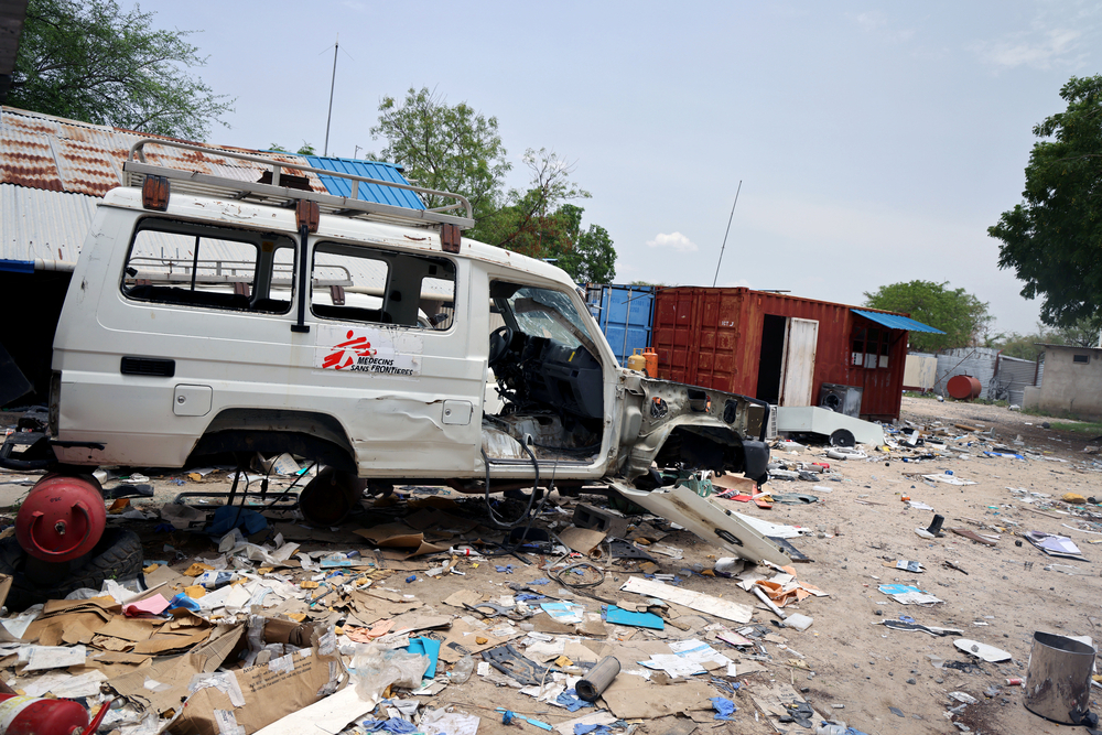 MSF, Doctors Without Borders, South Sudan, hospital bombing