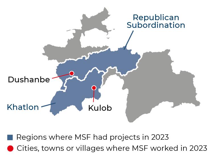 MSF in Tajikistan 2023