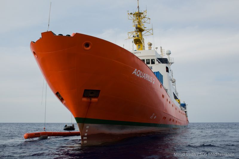 Aquarius, boat, mediterranean sea, search and rescue