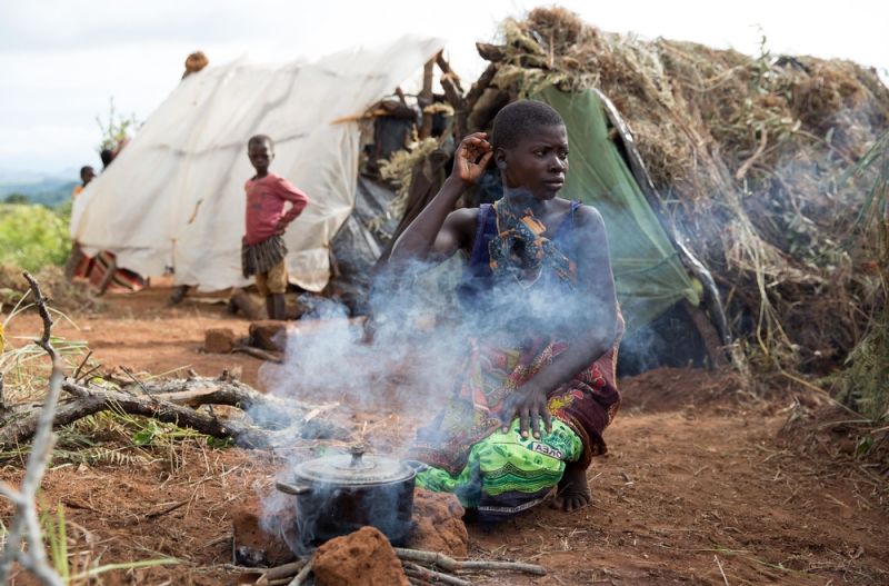 Mozambican refugees in Malawi