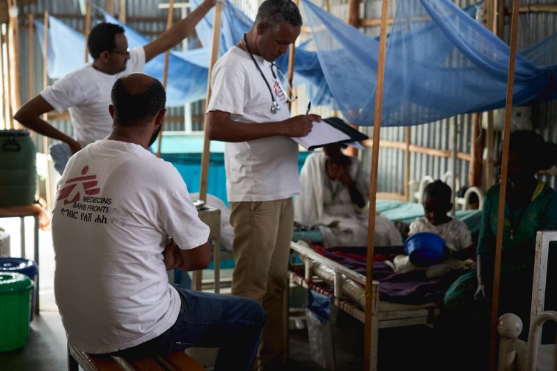 MSF, Doctors Without Borders, Ethiopia, Eritrean refugees