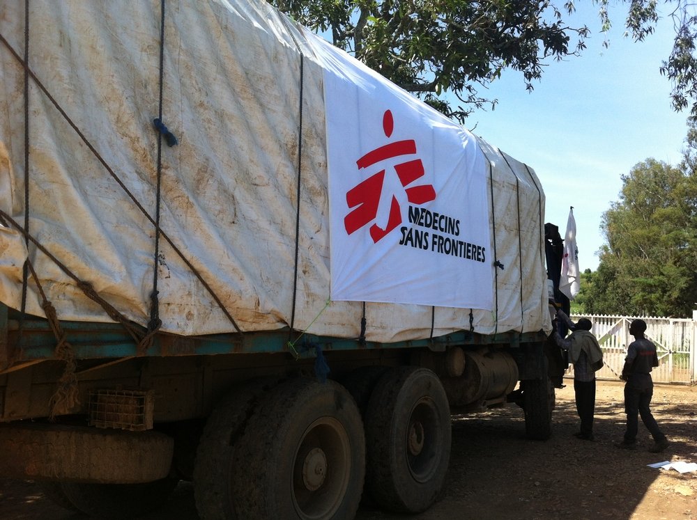 MSF has been providing water and basic supplies to displaced persons and vaccinated more than 26,000 children against measles in November.