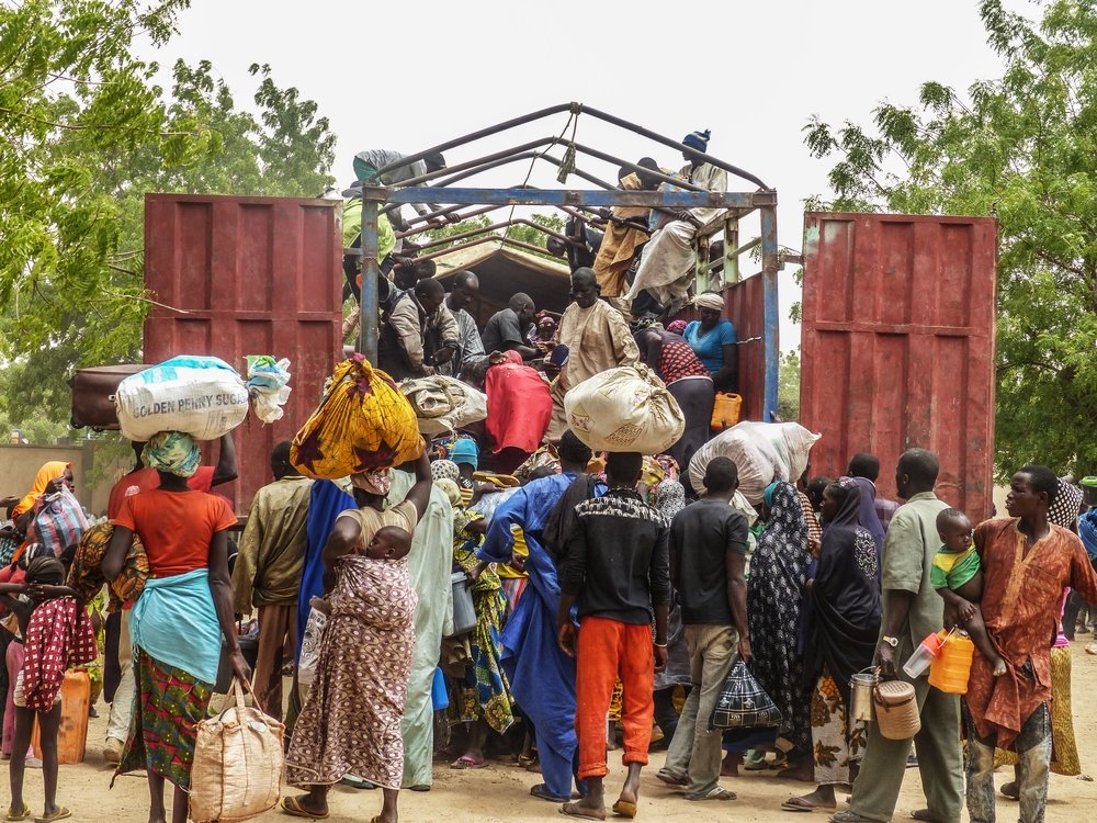 Thousands flee refugee camps in southern Niger after fleeing village in northern Nigeria
