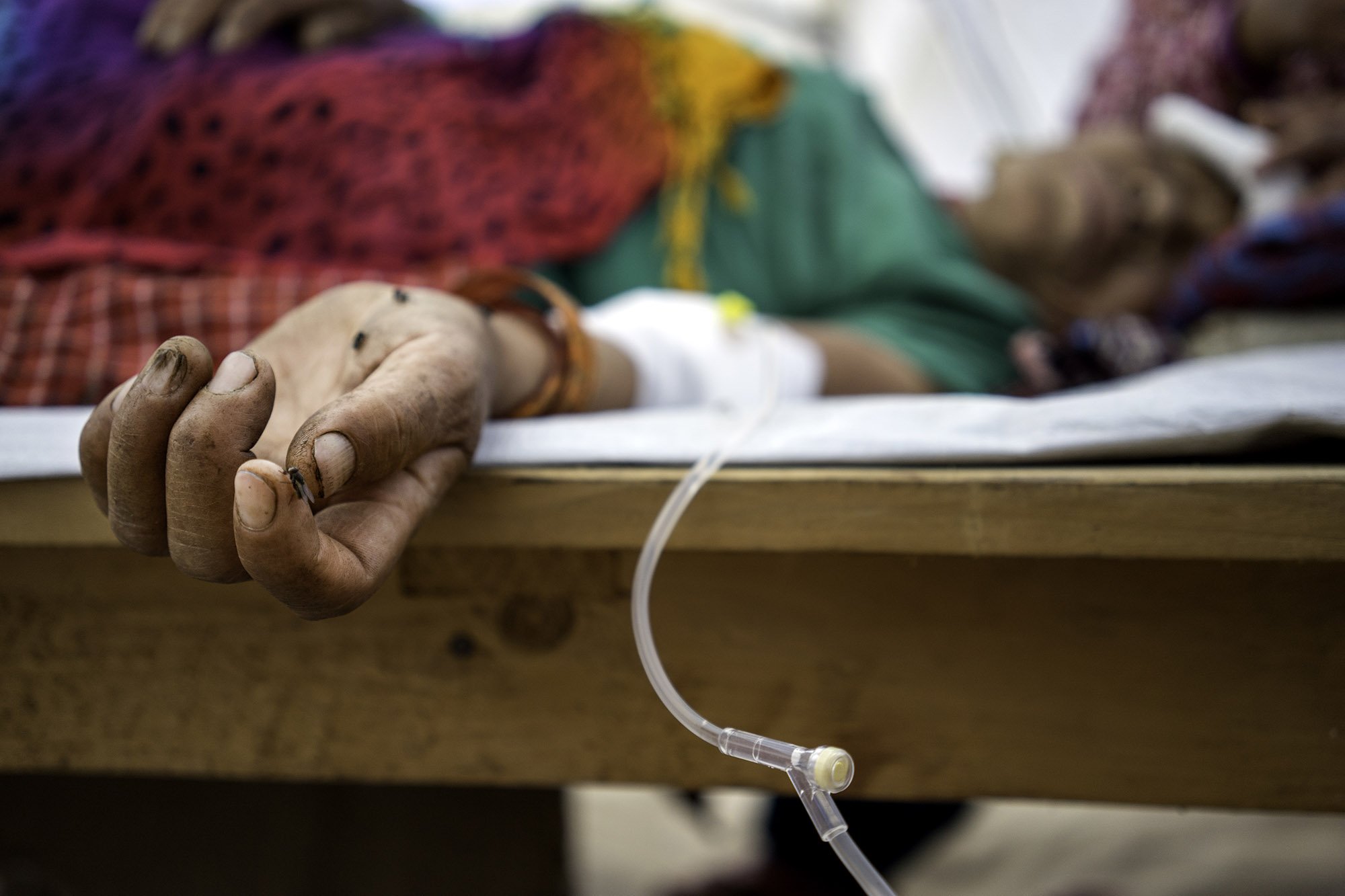 Mobile clinic at Kuni village in Dhading District. Photo: Brian Sokol