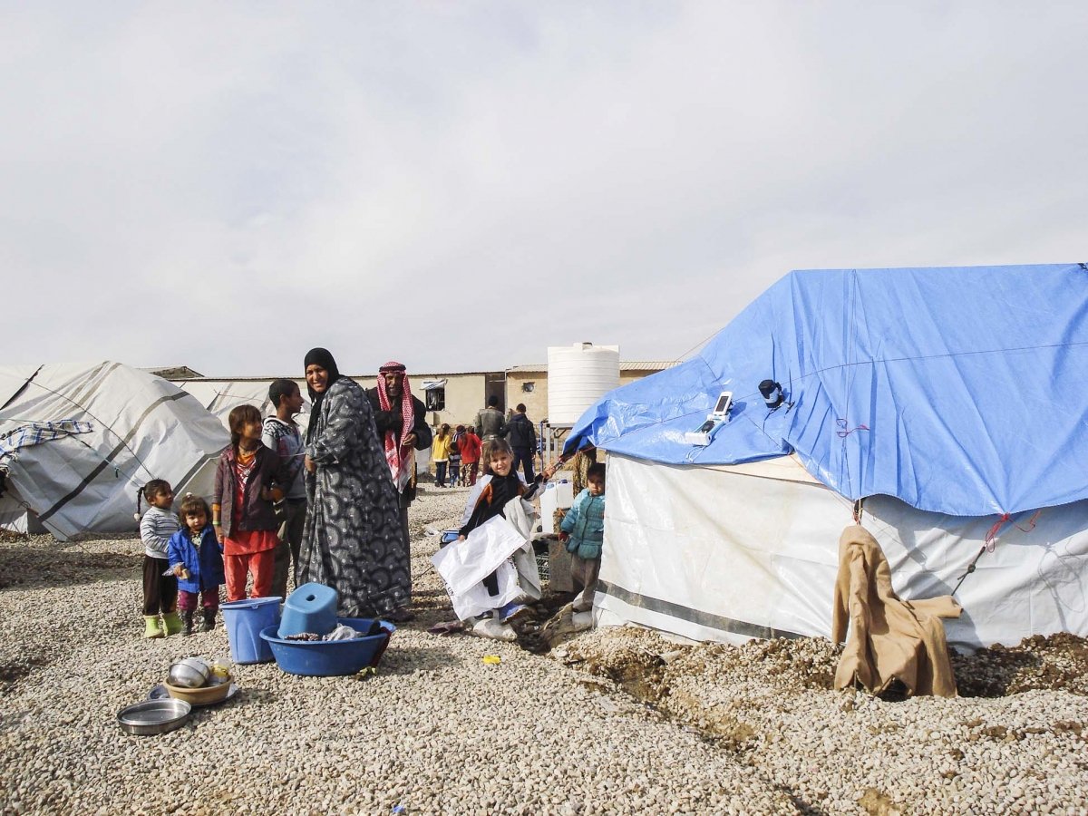 Hassan Cham camp, Mosul, Iraq