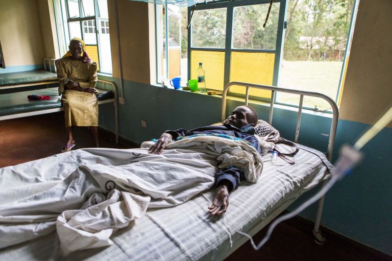 Homa Bay , Kenya, John, 40 years is living with HIV