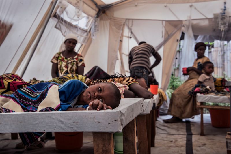 MSF, Doctors Without Borders, DRC, South Kivu, Cholera outbreak