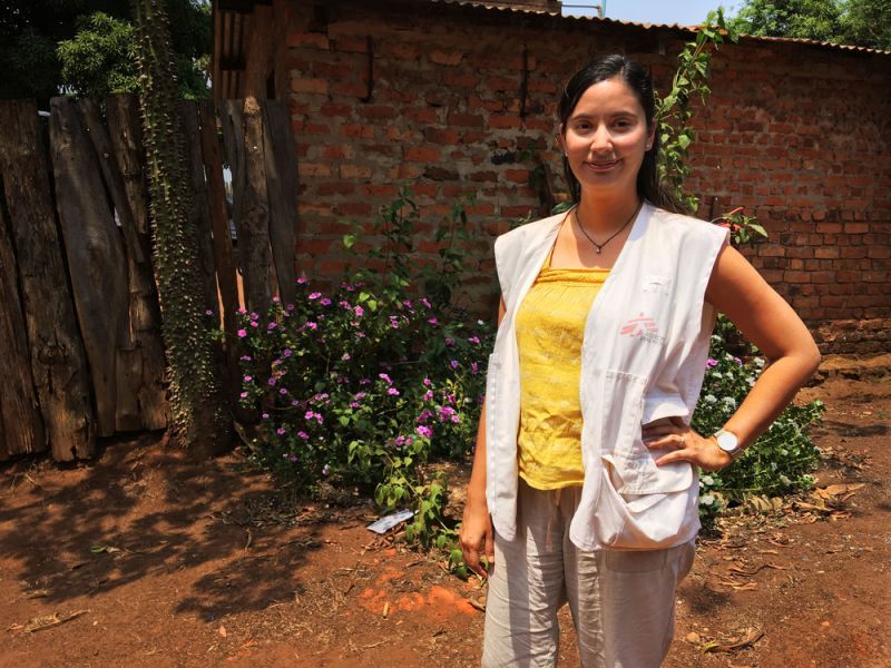 Silvia Márquez is the mental health activity manager of MSF in Yambio, South Sudan