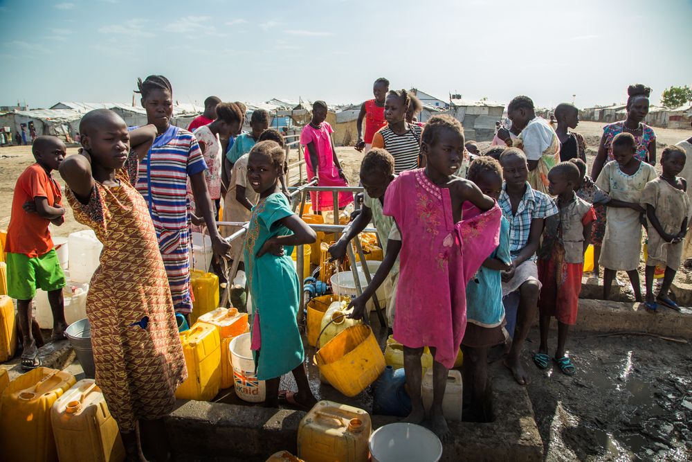 Children in South Sudan PoC Malakal